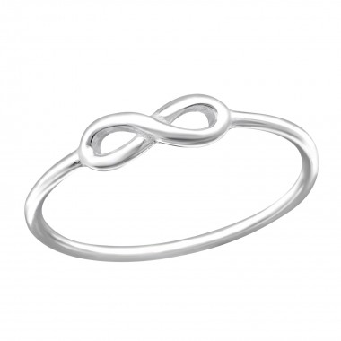 Infinity - 925 Sterling Silver Simple Rings SD18948
