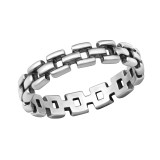 Chain - 925 Sterling Silver Simple Rings SD30403