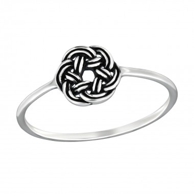 Celtic - 925 Sterling Silver Simple Rings SD32288
