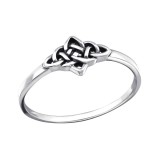 Celtic - 925 Sterling Silver Simple Rings SD32289