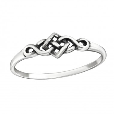 Celtic - 925 Sterling Silver Simple Rings SD32295