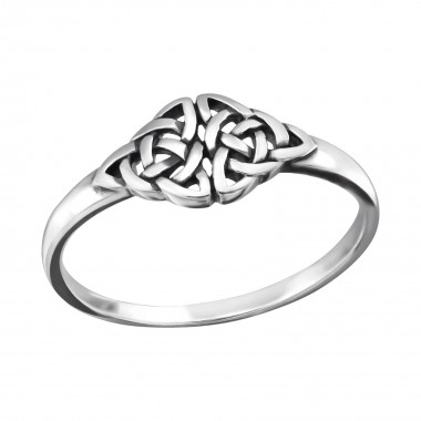 Celtic - 925 Sterling Silver Simple Rings SD32297