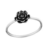 Flower - 925 Sterling Silver Simple Rings SD32302