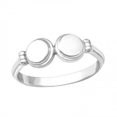Steampunk Goggle - 925 Sterling Silver Simple Rings SD35705