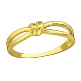 Knot - 925 Sterling Silver Simple Rings SD36762