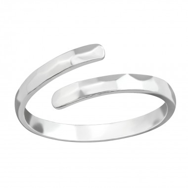 Open - 925 Sterling Silver Simple Rings SD38366