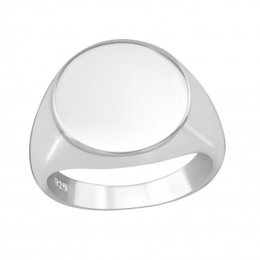 Round - 925 Sterling Silver Simple Rings SD38661