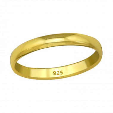Band - 925 Sterling Silver Simple Rings SD38944