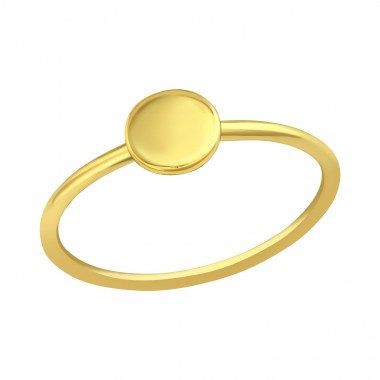 Round - 925 Sterling Silver Simple Rings SD39221