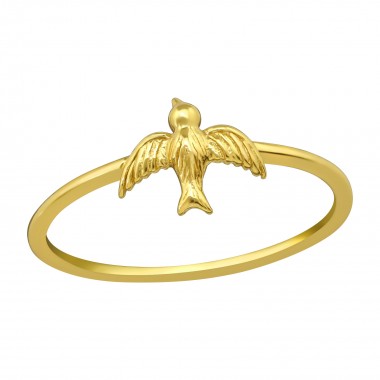 Bird - 925 Sterling Silver Simple Rings SD39249