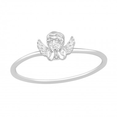 Cupid - 925 Sterling Silver Simple Rings SD40459