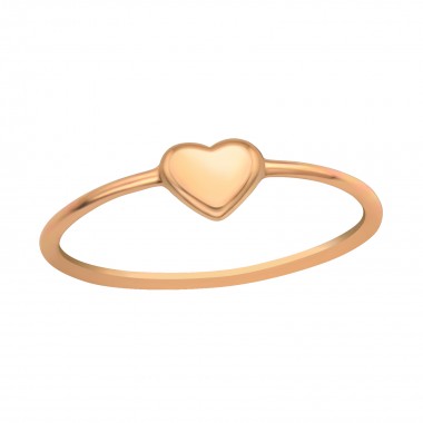 Heart - 925 Sterling Silver Simple Rings SD41662