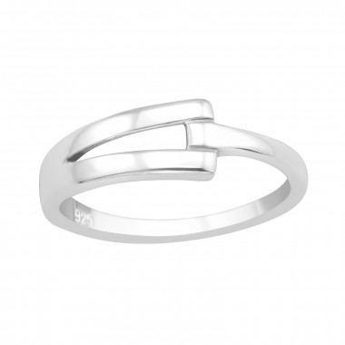 Arrow - 925 Sterling Silver Simple Rings SD42810