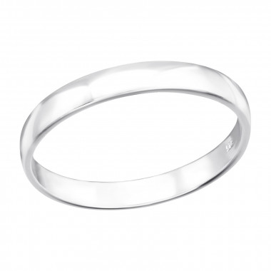 Band - 925 Sterling Silver Simple Rings SD43256