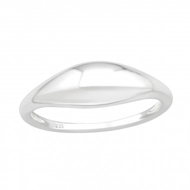 Plain - 925 Sterling Silver Simple Rings SD43257