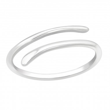 Open - 925 Sterling Silver Simple Rings SD43272