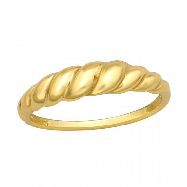 Croissant - 925 Sterling Silver Simple Rings SD45800