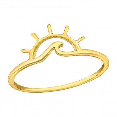 Sunset - 925 Sterling Silver Simple Rings SD46390