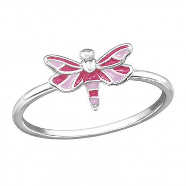 11mm Butterfiy - 925 Sterling Silver Simple Rings SD50093