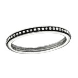 Gear - 925 Sterling Silver Simple Rings SD6489