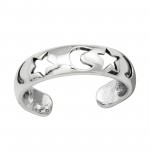 Cutouts - 925 Sterling Silver Toe Rings SD15853 Cutouts - 925 Sterling Silver Toe Rings SD15853