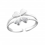 3d flower - 925 Sterling Silver Toe Rings SD18502 3d flower - 925 Sterling Silver Toe Rings SD18502