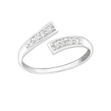 Line - 925 Sterling Silver Toe Rings SD20683