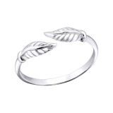 Leaf - 925 Sterling Silver Toe Rings SD21270