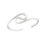 Wave - 925 Sterling Silver Toe Rings SD21507