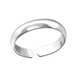 Plain - 925 Sterling Silver Toe Rings SD24326