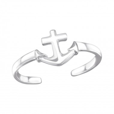 Anchor - 925 Sterling Silver Toe Rings SD26198