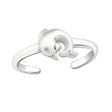 Dolphin - 925 Sterling Silver Toe Rings SD26211