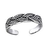 Knot - 925 Sterling Silver Toe Rings SD27175
