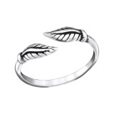 Leaf - 925 Sterling Silver Toe Rings SD27622