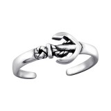 Anchor - 925 Sterling Silver Toe Rings SD27625