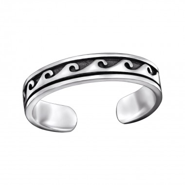 Wave - 925 Sterling Silver Toe Rings SD29399