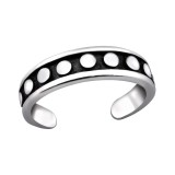 Dot - 925 Sterling Silver Toe Rings SD29410