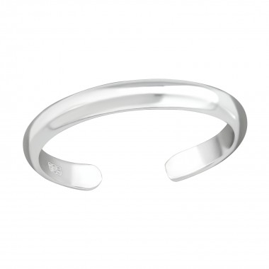 2mm Band - 925 Sterling Silver Toe Rings SD37281