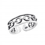 Chain - 925 Sterling Silver Toe Rings SD3828 Chain - 925 Sterling Silver Toe Rings SD3828