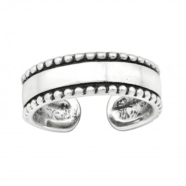 Oxidized - 925 Sterling Silver Toe Rings SD39863