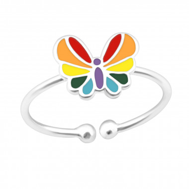 Butterfly - 925 Sterling Silver Toe Rings SD39895