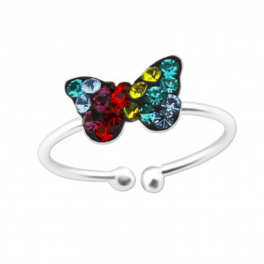 Butterfly - 925 Sterling Silver Toe Rings SD39896