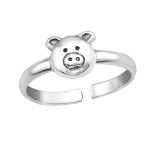 Pig - 925 Sterling Silver Toe Rings SD41587