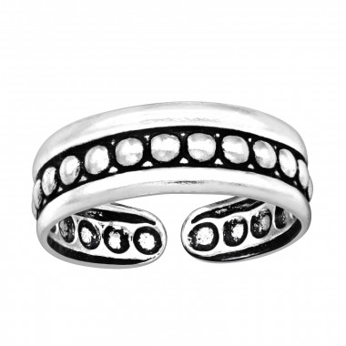 Dots - 925 Sterling Silver Toe Rings SD41681