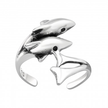 Dolphin - 925 Sterling Silver Toe Rings SD42797