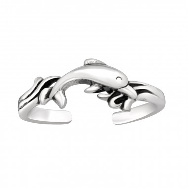 Dolphin - 925 Sterling Silver Toe Rings SD42799