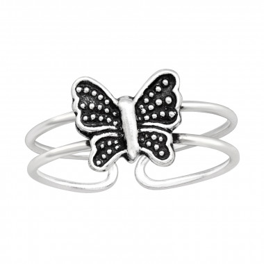 Butterfly - 925 Sterling Silver Toe Rings SD42888