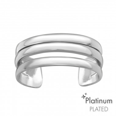 Triple - 925 Sterling Silver Toe Rings SD44127