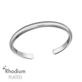 2mm - 925 Sterling Silver Toe Rings SD47484