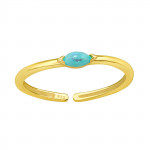 Marquise Shape - 925 Sterling Silver Toe Rings SD47567 Marquise Shape - 925 Sterling Silver Toe Rings SD47567